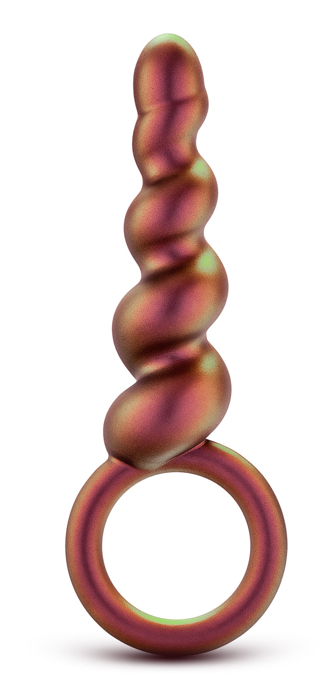 Anal Adventures Matrix - Spiral Loop Plug - Copper - Not Very Vanilla