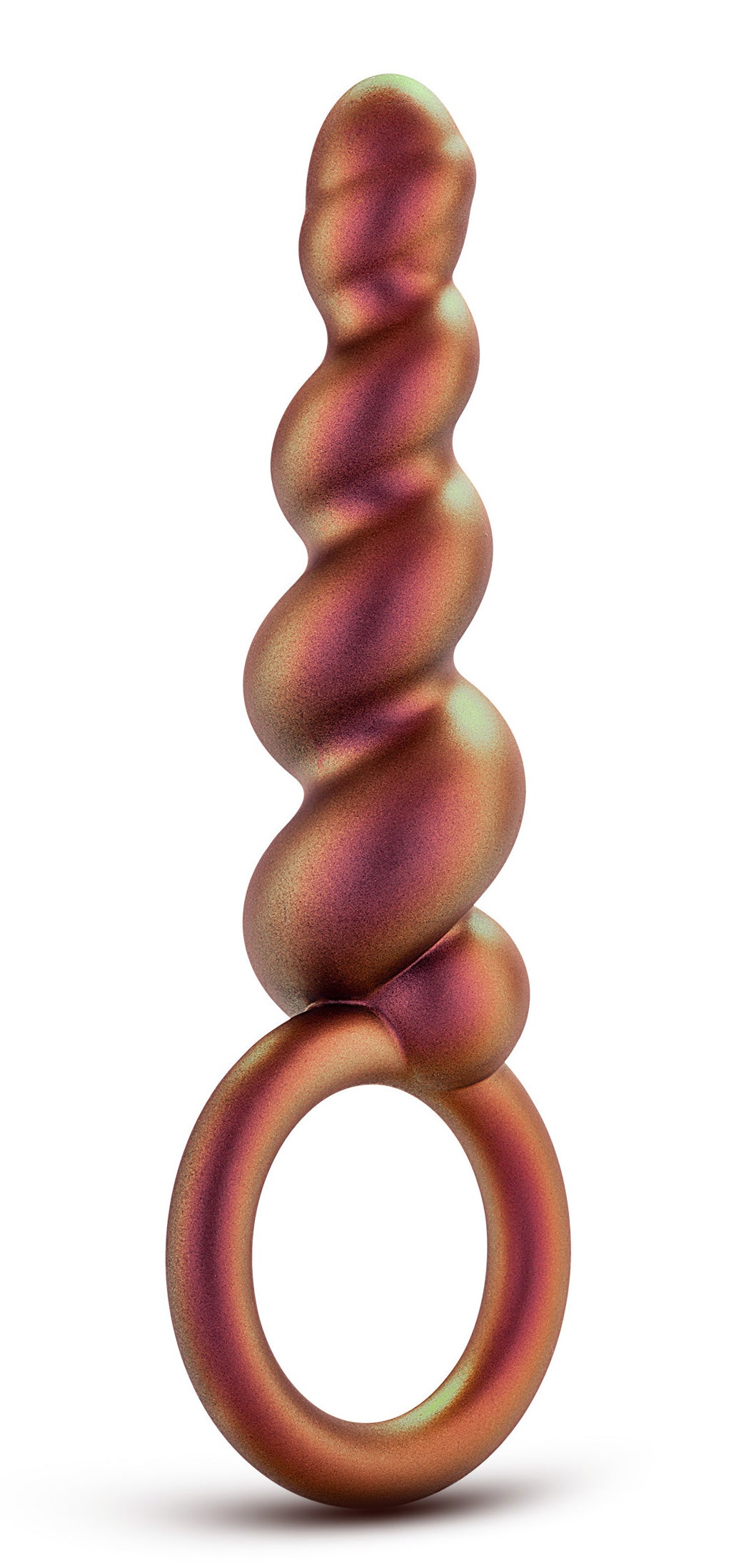 Anal Adventures Matrix - Spiral Loop Plug - Copper - Not Very Vanilla