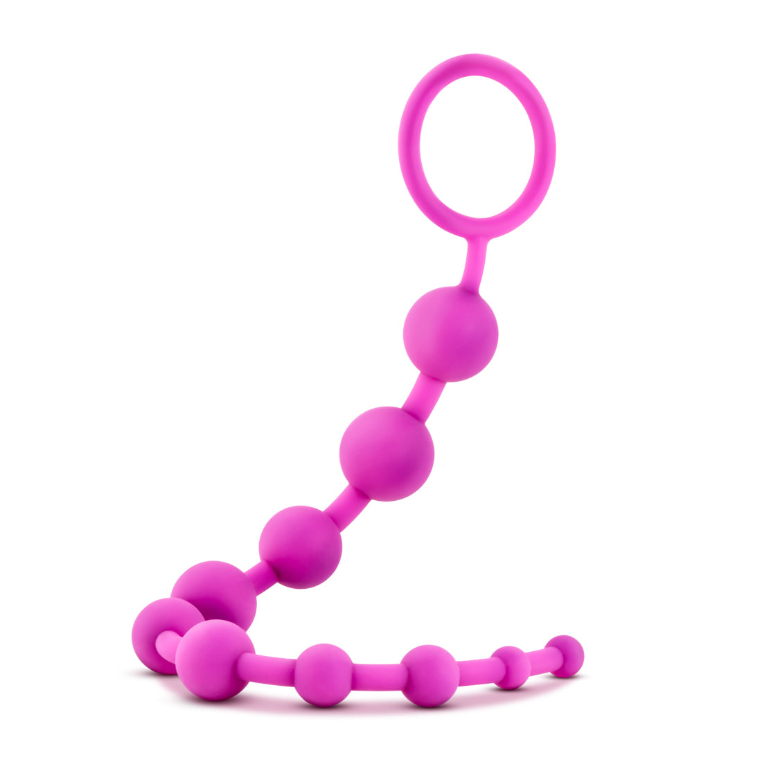 Luxe Silicone 10 Beads - Fuchsia - Not Very Vanilla