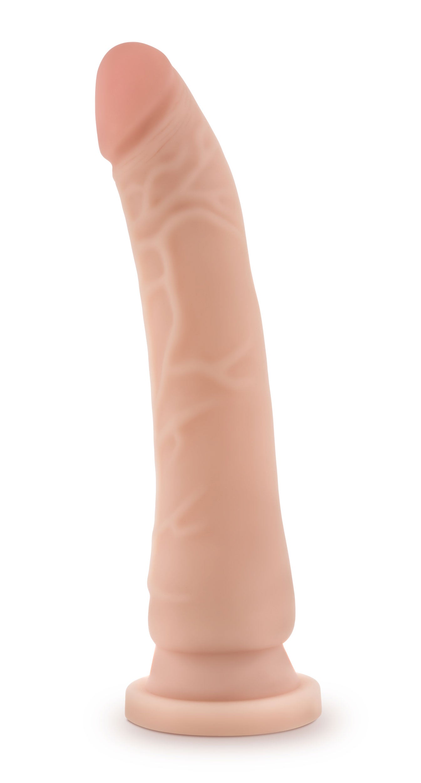 Dr. Skin Silicone - Dr. Noah - 8 Inch Dong With Suction Cup - Vanilla - Not Very Vanilla