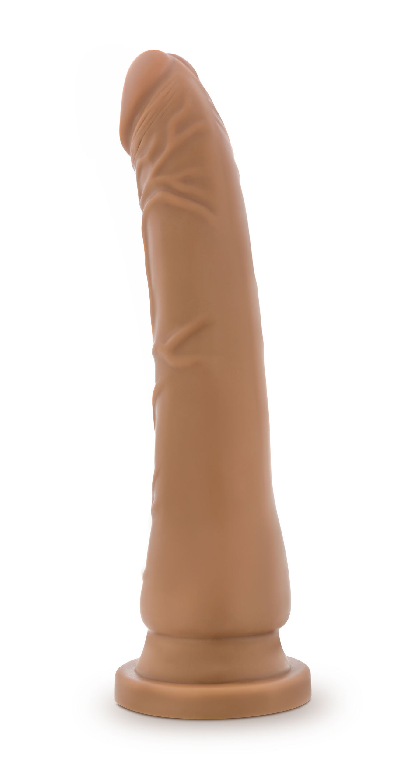 Dr. Skin Silicone - Dr. Noah - 8 Inch Dong With Suction Cup - Mocha - Not Very Vanilla