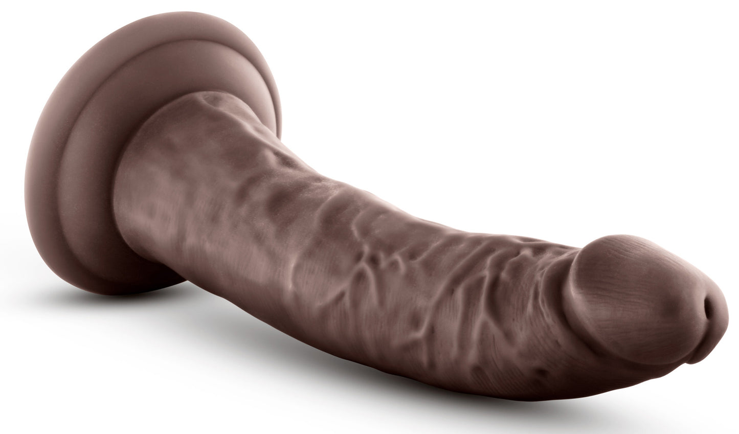 Au Naturel - Jack - 7 Inch Dildo - Chocolate - Not Very Vanilla