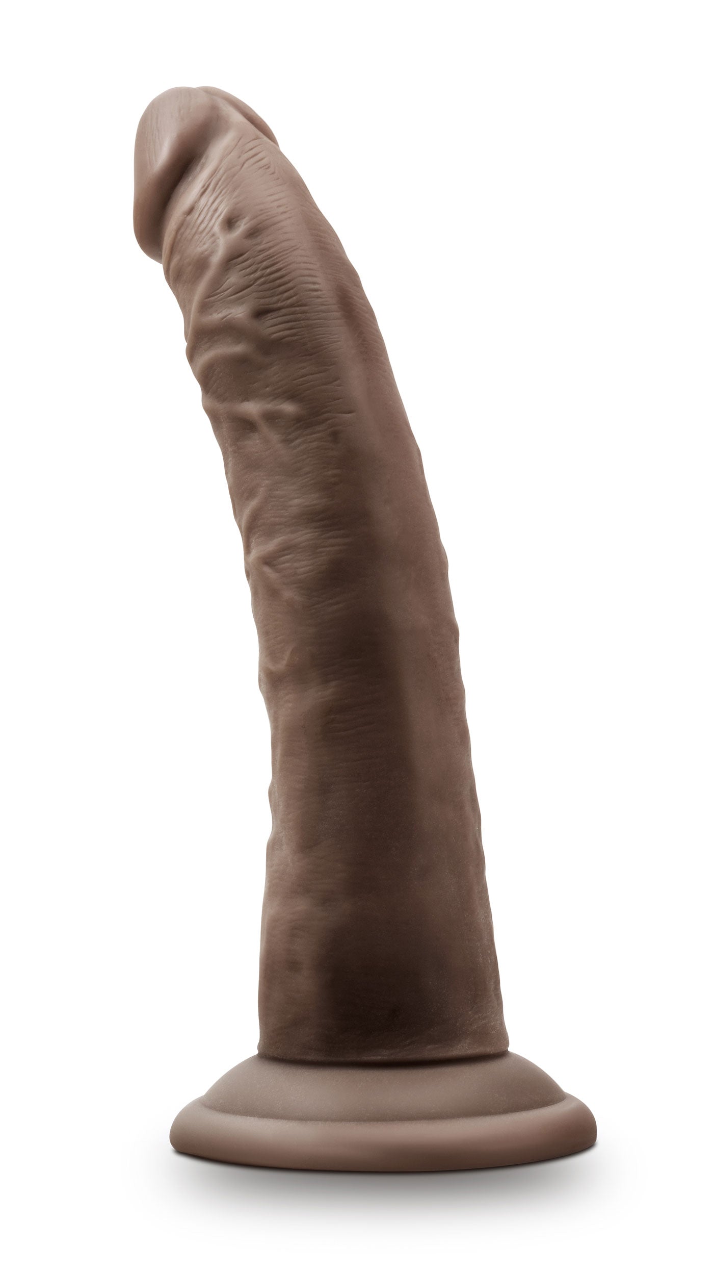 Dr. Skin Plus - 7 Inch Posable Dildo - Chocolate - Not Very Vanilla