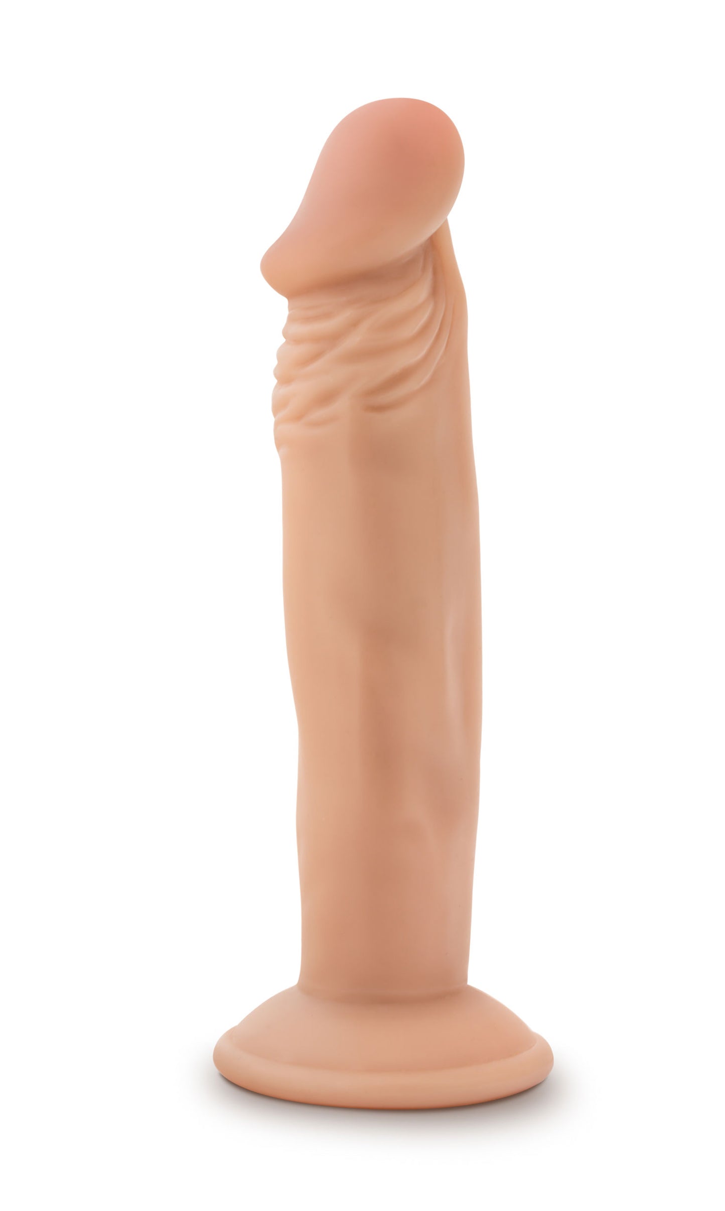 Dr. Skin Plus - 6 Inch Posable Dildo - Vanilla - Not Very Vanilla