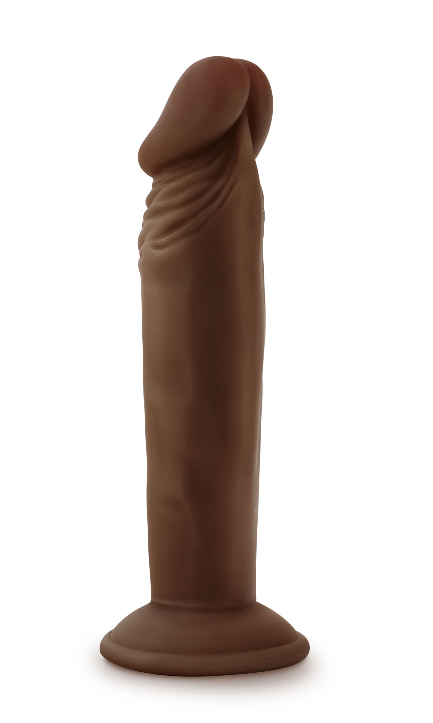 Dr. Skin Plus - 6 Inch Posable Dildo - Chocolate - Not Very Vanilla