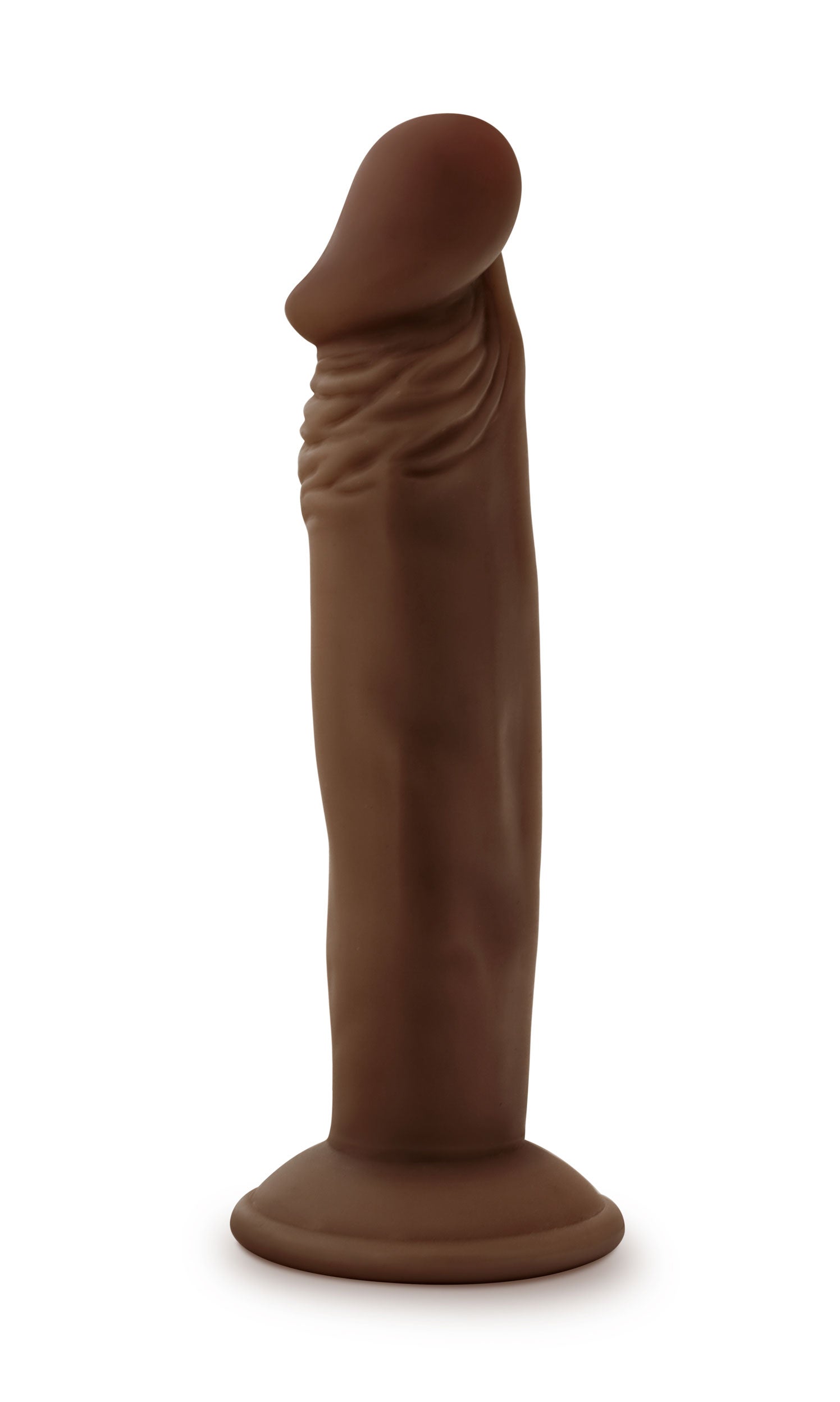 Dr. Skin Plus - 6 Inch Posable Dildo - Chocolate - Not Very Vanilla