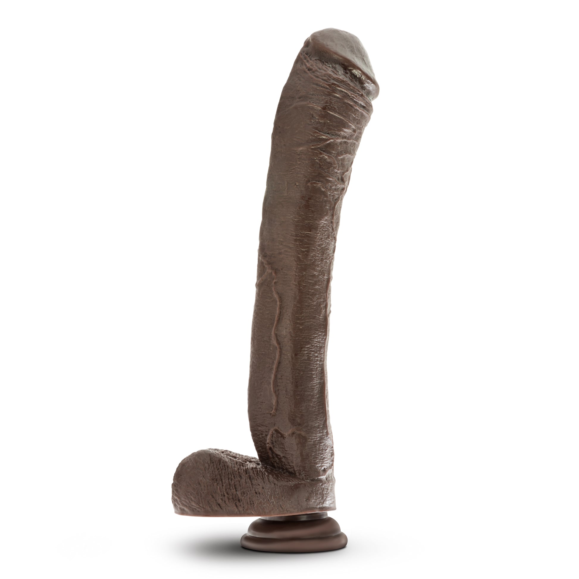 Dr. Skin Mr. Ed 13 Inch Dildo With Suction Cup - Chocolate - Not Very Vanilla