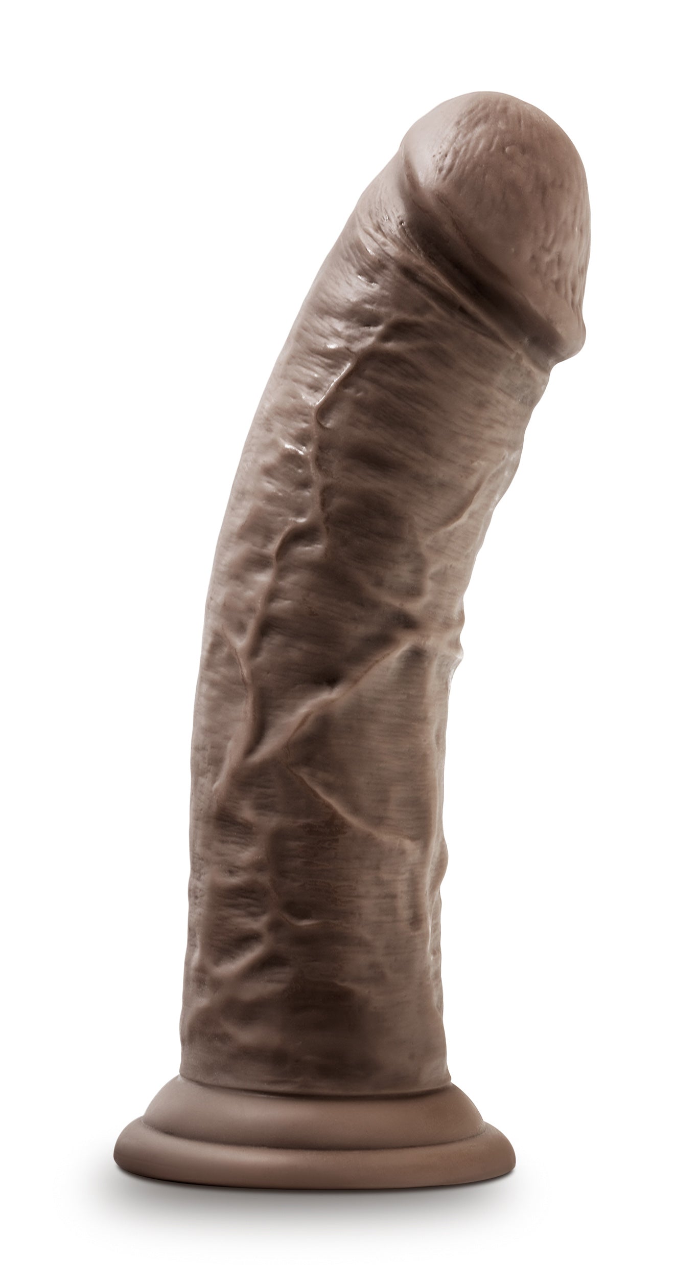 Dr. Skin Silicone - Dr. Shepherd - 8 Inch Dildo With Suction Cup - Chocolate - Not Very Vanilla