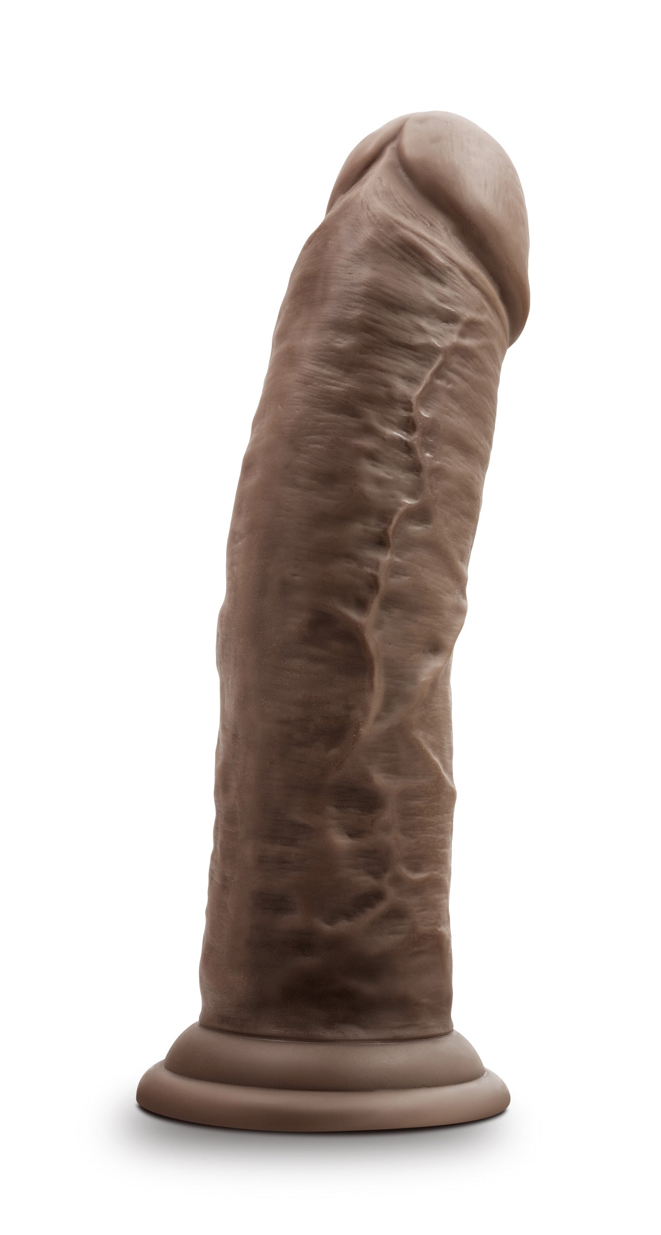 Dr. Skin Silicone - Dr. Shepherd - 8 Inch Dildo With Suction Cup - Chocolate - Not Very Vanilla