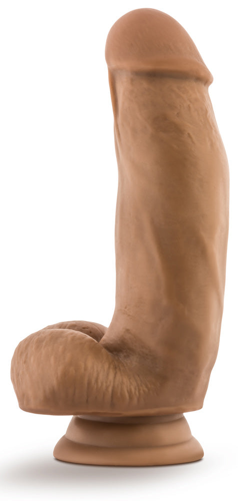 Dr. Skin Silicone - Dr. Samuel - 7 Inch Dildo With Suction Cup - Mocha - Not Very Vanilla