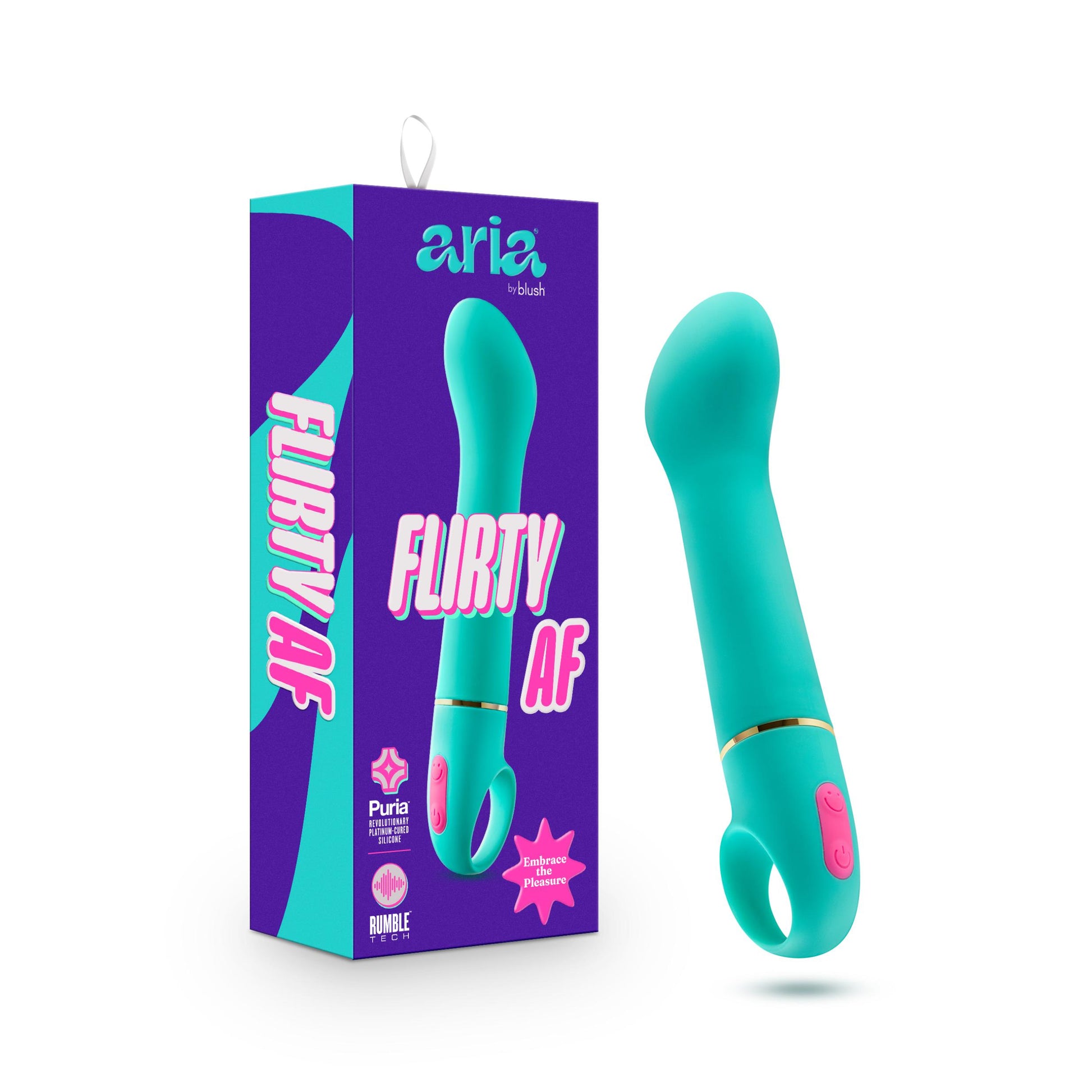 Aria - Flirty Af - Teal - Not Very Vanilla