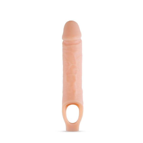 Performance Plus - 10 Inch Silicone Cock Sheath Penis Extender - Vanilla - Not Very Vanilla