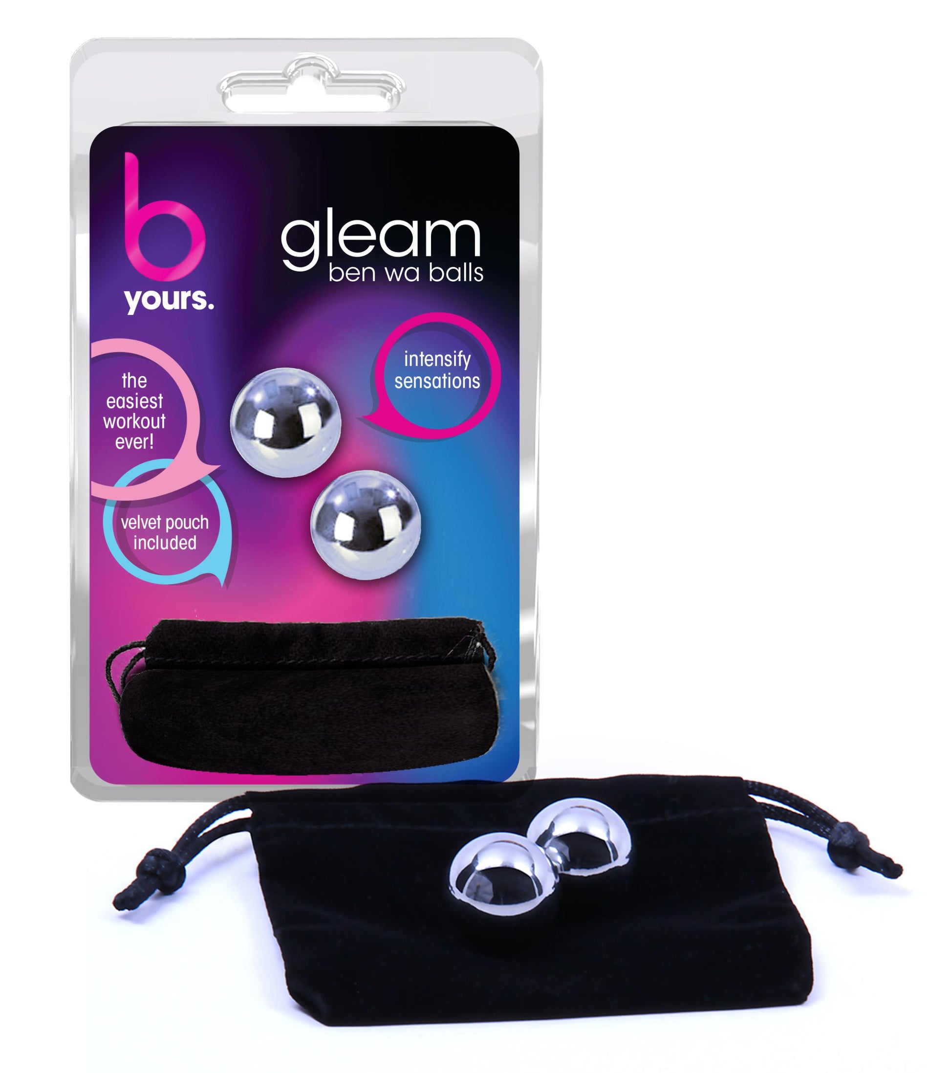 B Yours - Gleam - Stainless Steel Kegel Balls - Not Very Vanilla