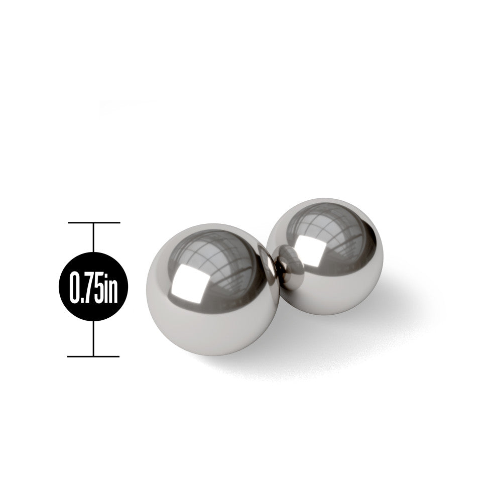 Noir - Stainless Steel Kegel Balls - Not Very Vanilla