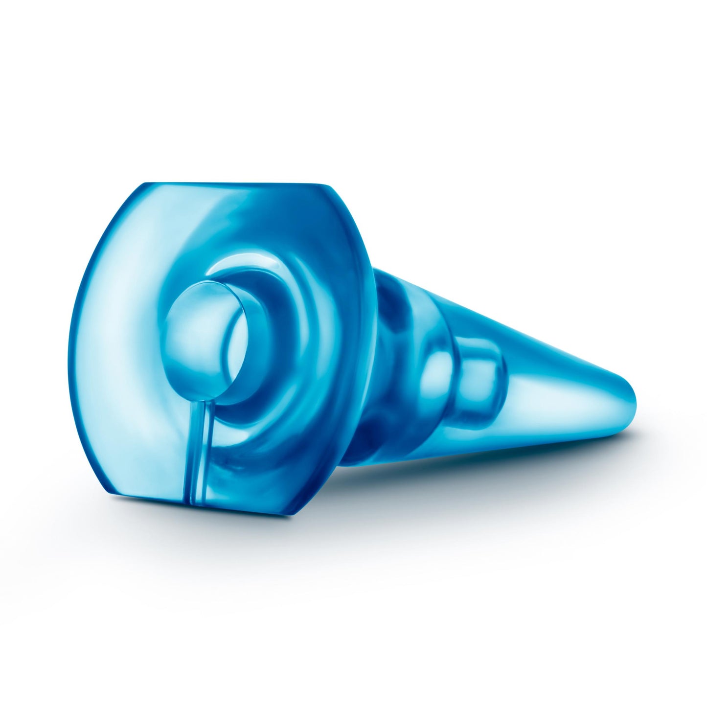 B Yours - Basic Anal Plug - Blue - Not Very Vanilla