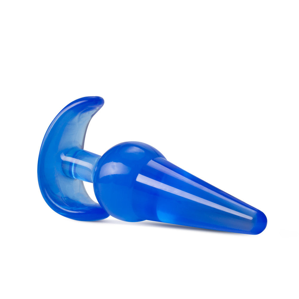 B Yours - Large Anal Plug - Blue - Not Very Vanilla