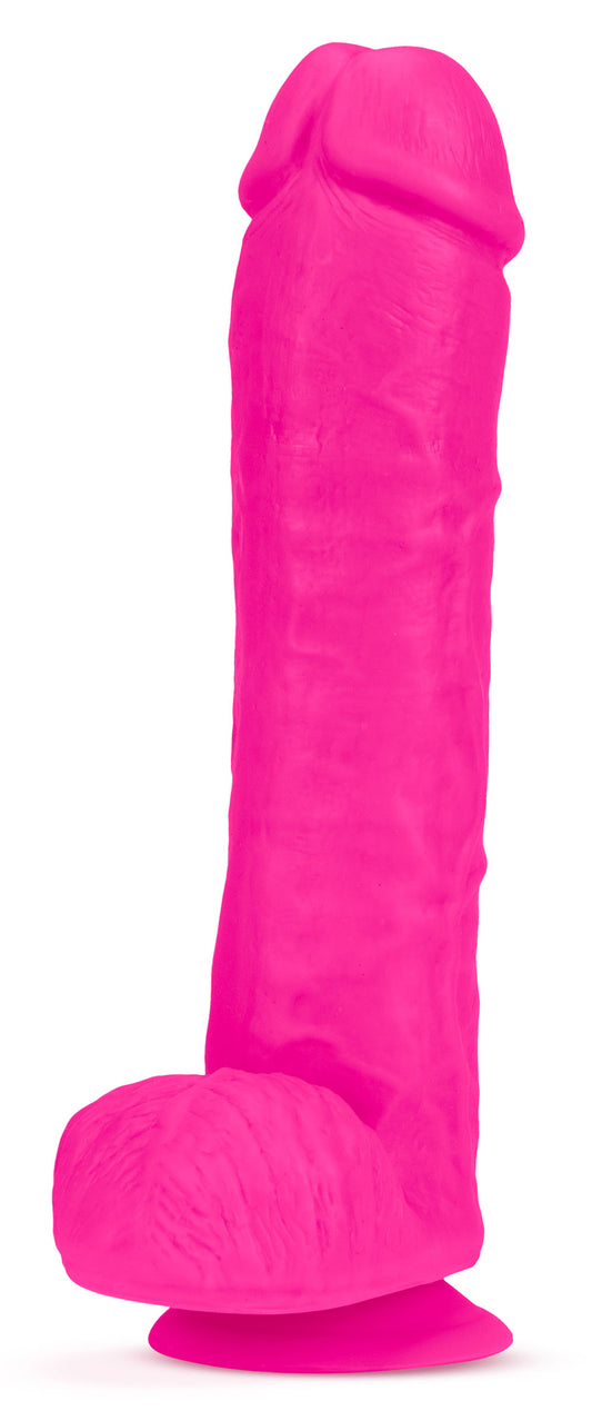 Au Naturel - Bold - Big John - 11 Inch Dildo - Pink - Not Very Vanilla