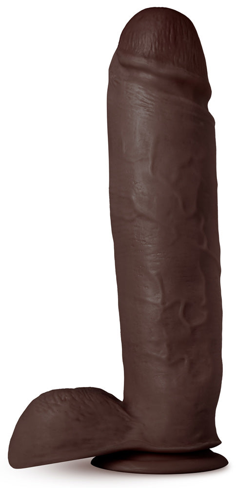 Au Naturel - Huge - 10 Inch Dildo - Chocolate - Not Very Vanilla