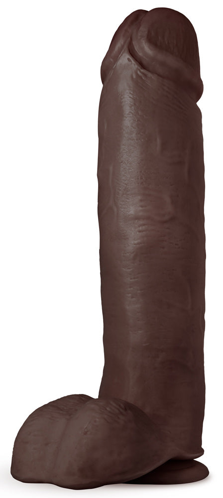 Au Naturel - Huge - 10 Inch Dildo - Chocolate - Not Very Vanilla