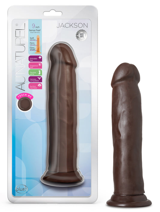 Au Naturel - Jackson - 9 Inch Dong - Chocolate - Not Very Vanilla