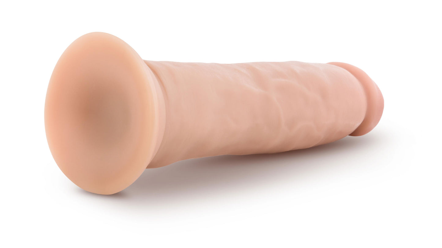 Dr. Skin Silicone - Dr. Henry - 9 Inch Dildo With Suction Cup - Vanilla - Not Very Vanilla