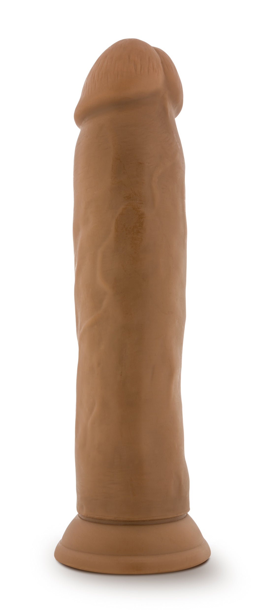 Dr. Skin Silicone - Dr. Henry - 9 Inch Dildo With Suction Cup - Mocha - Not Very Vanilla