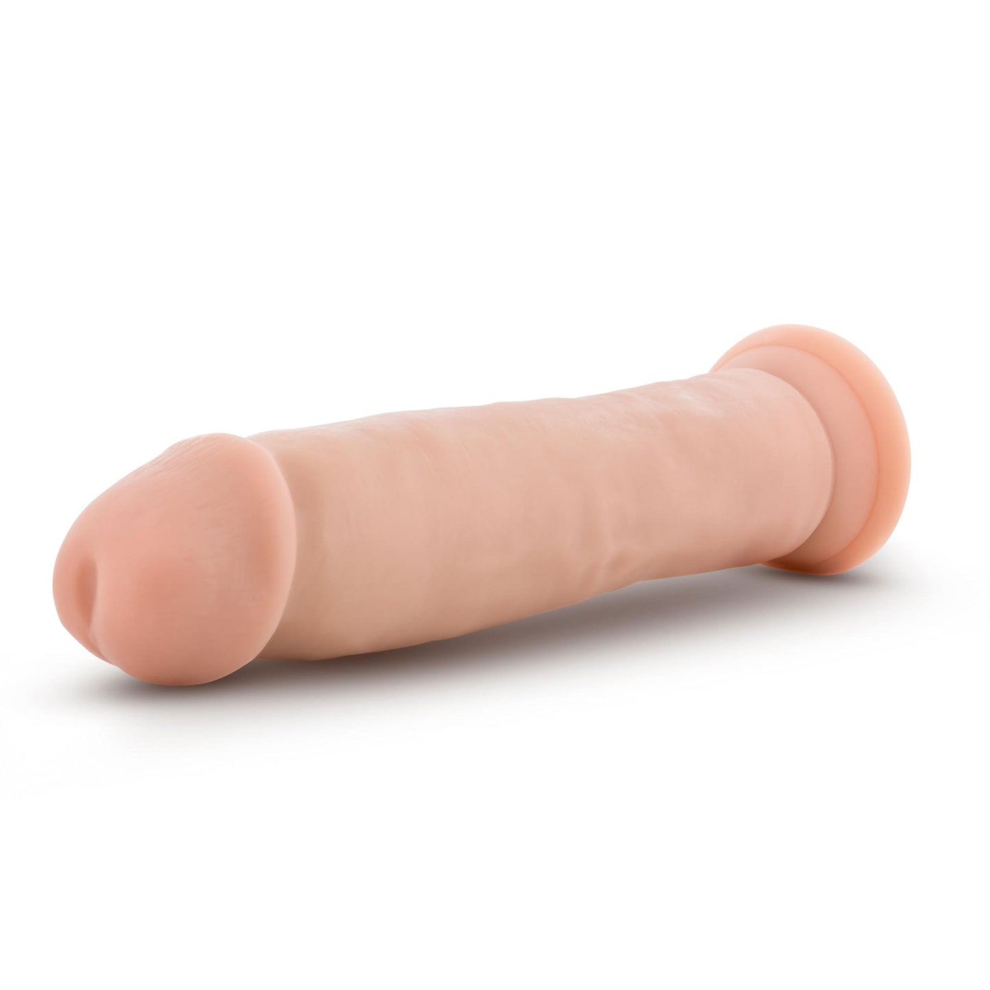 Dr. Skin Plus - 9 Inch Posable Thick Dildo - Vanilla - Not Very Vanilla