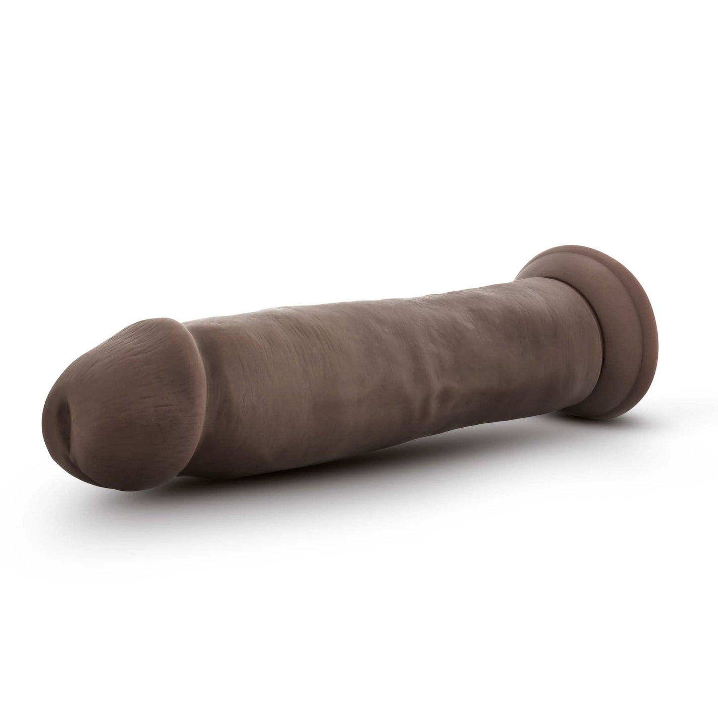 Dr. Skin Plus - 9 Inch Posable Thick Dildo - Chocolate - Not Very Vanilla