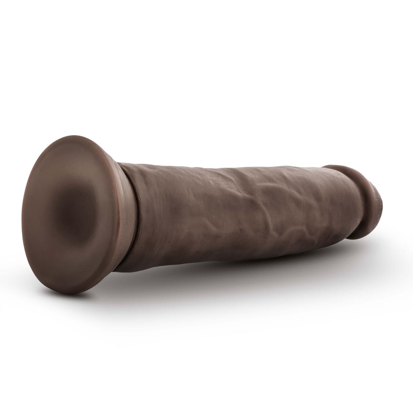 Dr. Skin Plus - 9 Inch Posable Thick Dildo - Chocolate - Not Very Vanilla