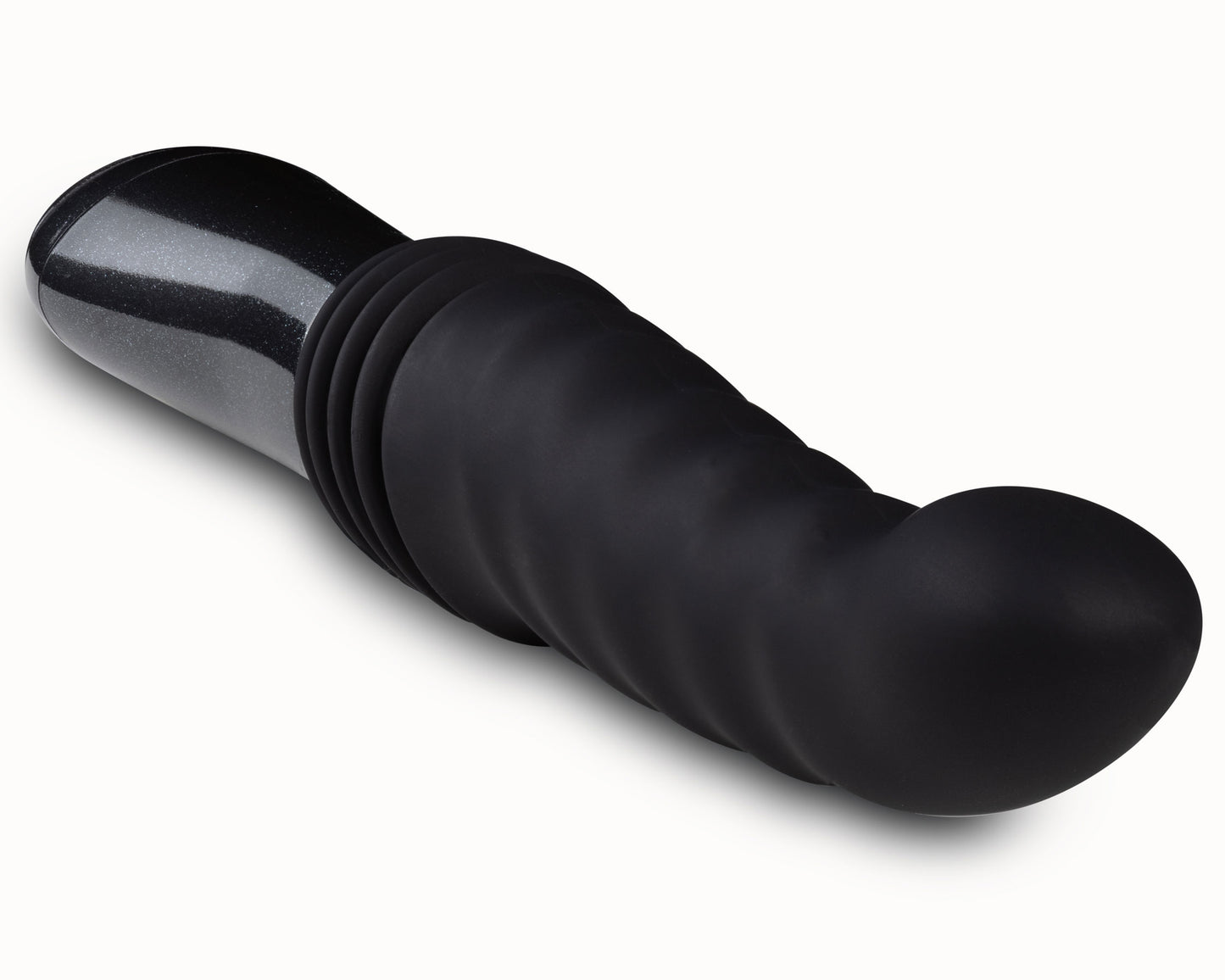 Temptasia - Lazarus - Thrusting Dildo - Black - Not Very Vanilla