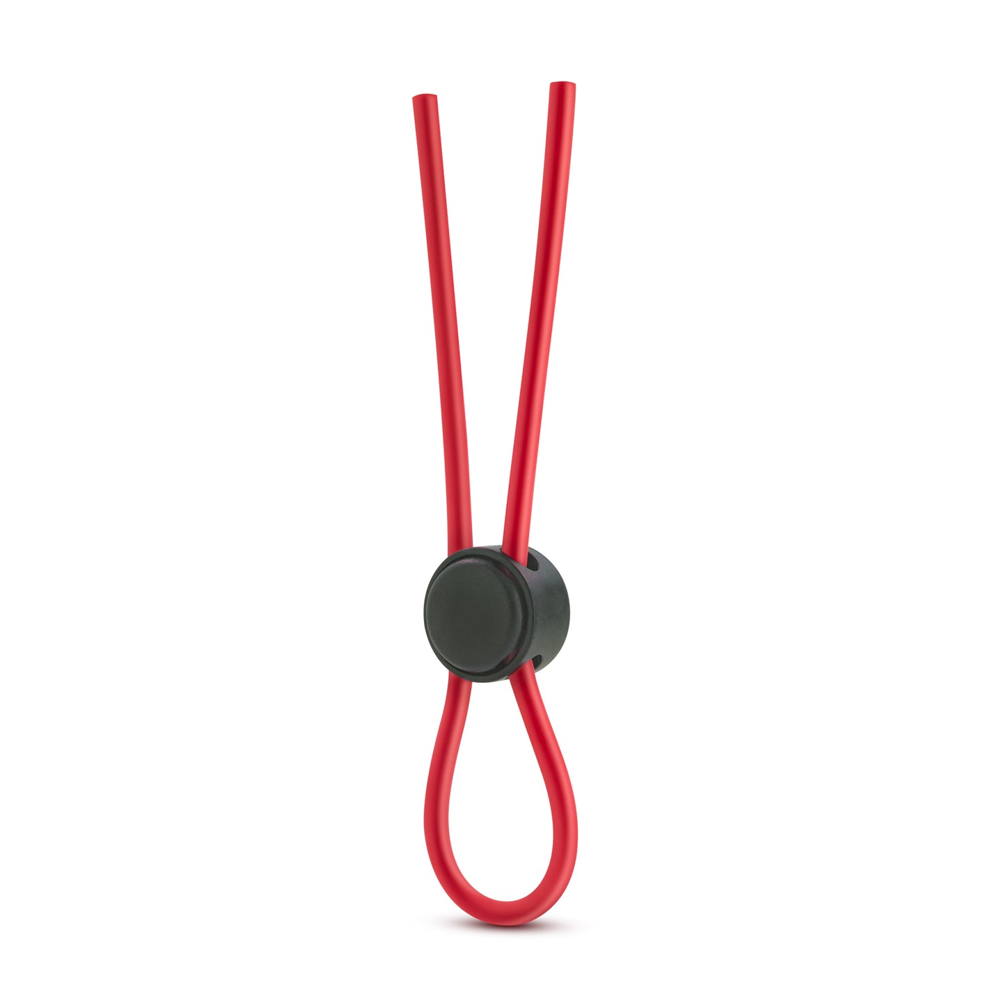 Stay Hard - Silicone Loop Cock Ring - Red - Not Very Vanilla