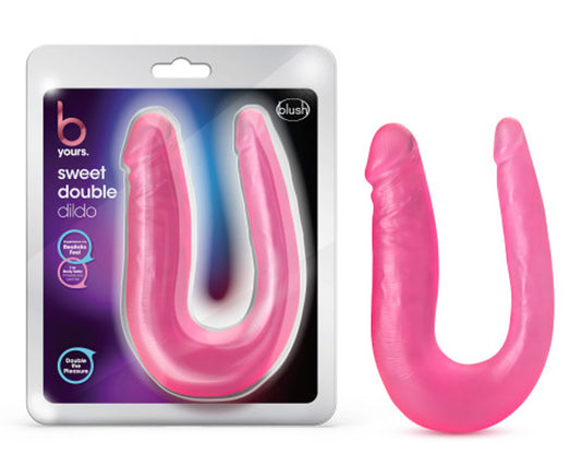 B Yours - Sweet Double Dildo - Pink - Not Very Vanilla