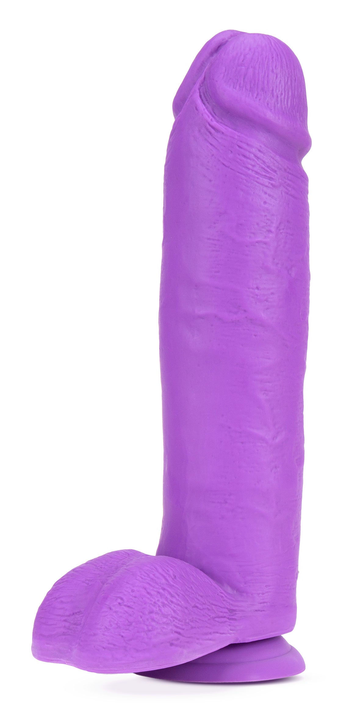 Neo - 10 Inch Dual Density Dildo - Neon Purple - Not Very Vanilla