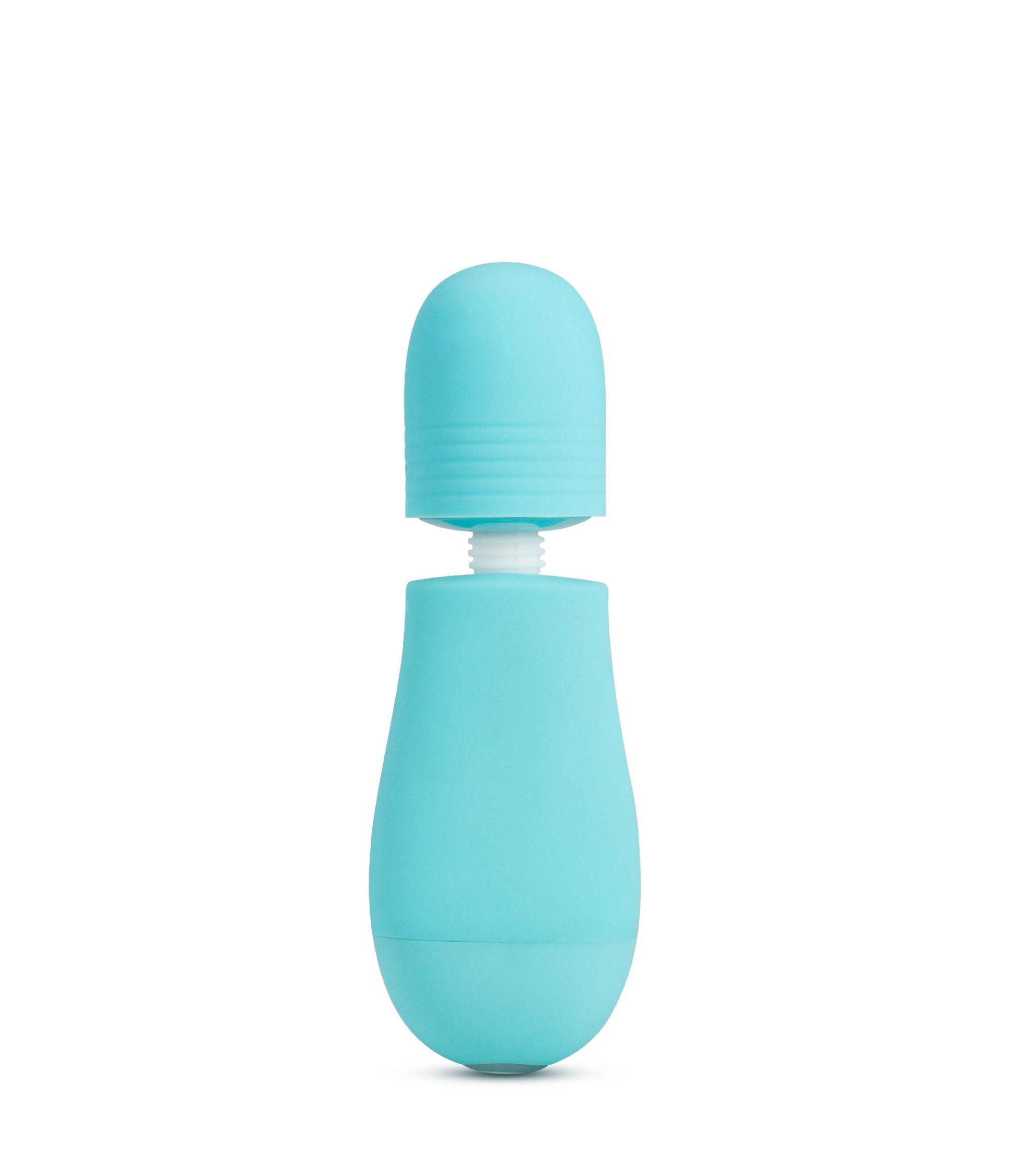 Rose - Petite Massage Wand - Blue - Not Very Vanilla