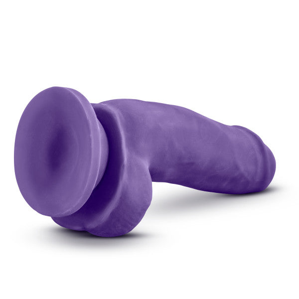 Au Natural - Bold - Beefy - 7 Inch Dildo - Purple - Not Very Vanilla