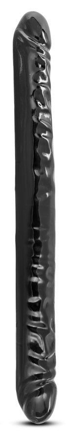 B Yours 18 Inch Double Dildo - Black - Not Very Vanilla