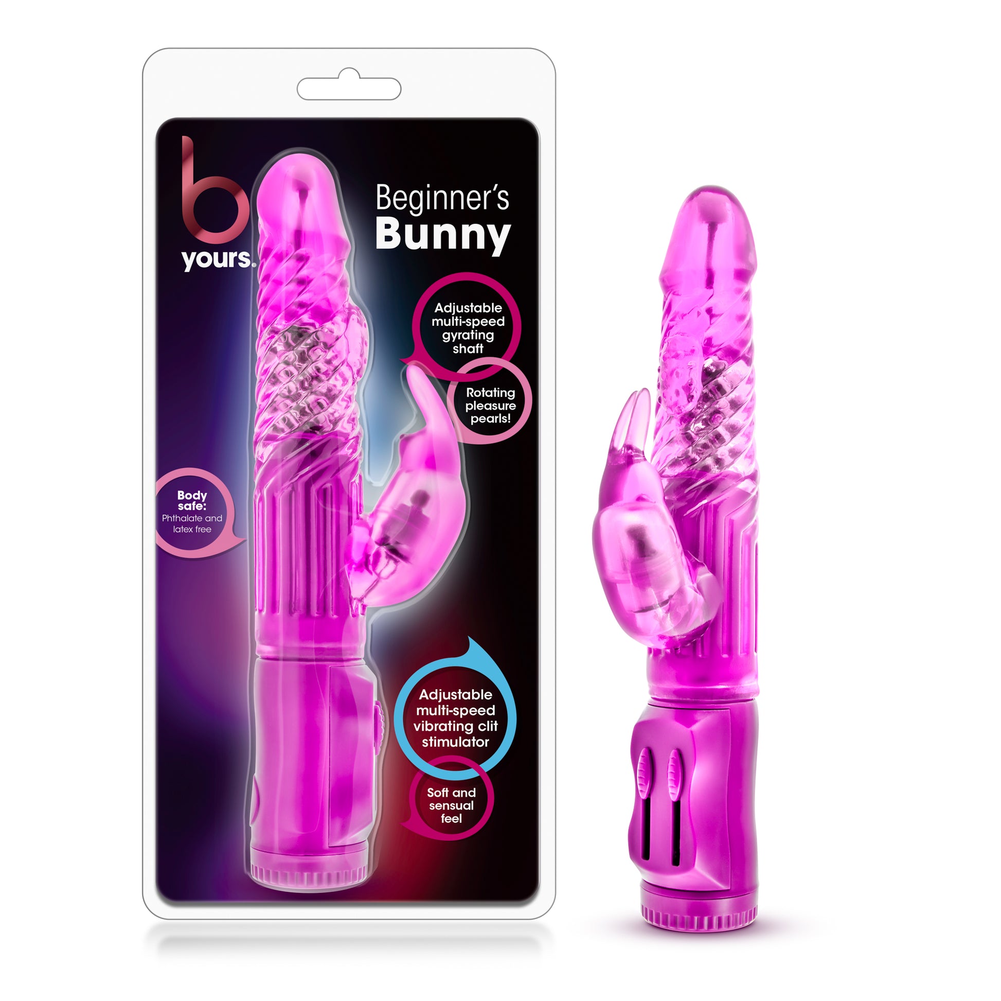 B Yours - Beginner's Bunny - Pink - Not Very Vanilla