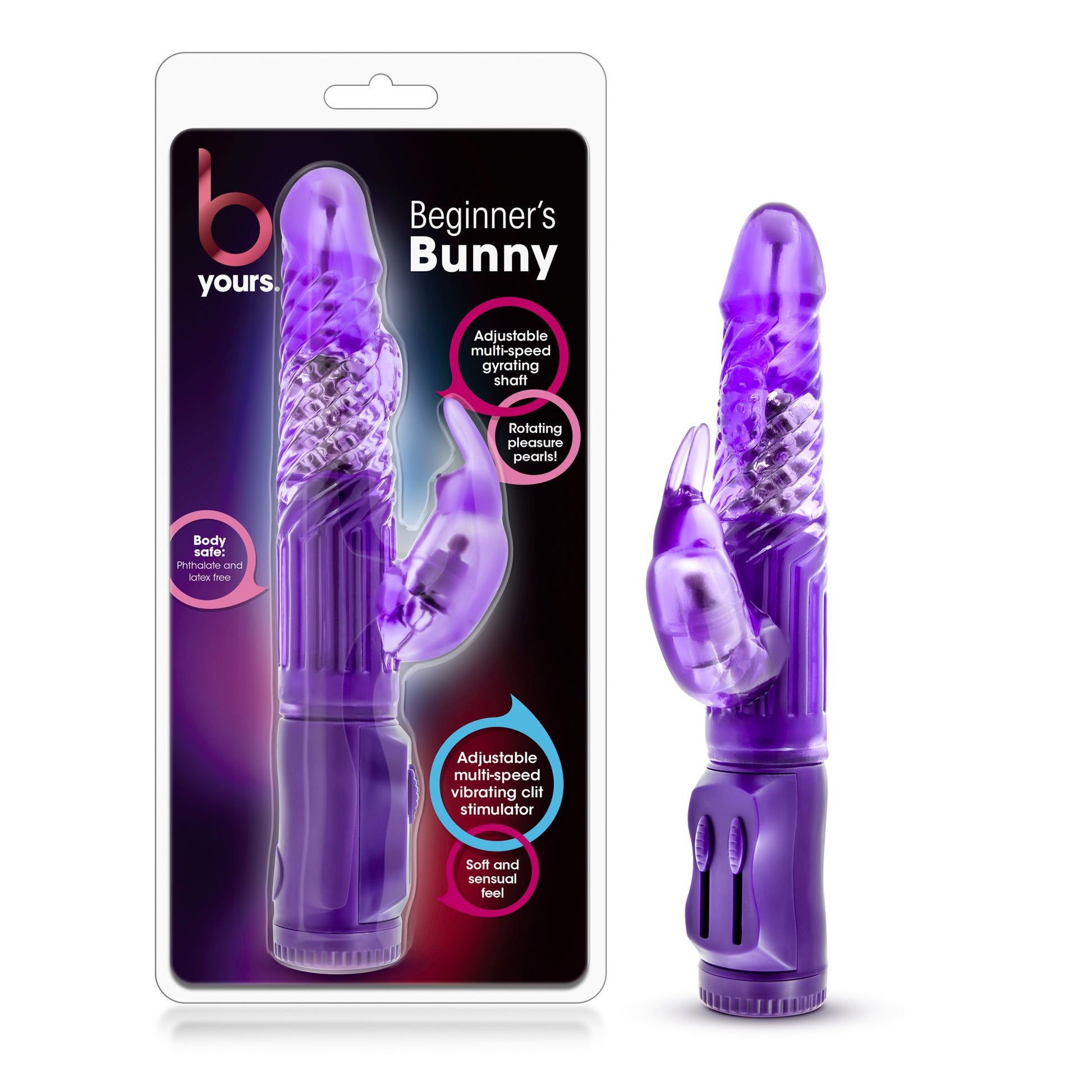 B Yours - Beginner's Bunny - Purple - Not Very Vanilla