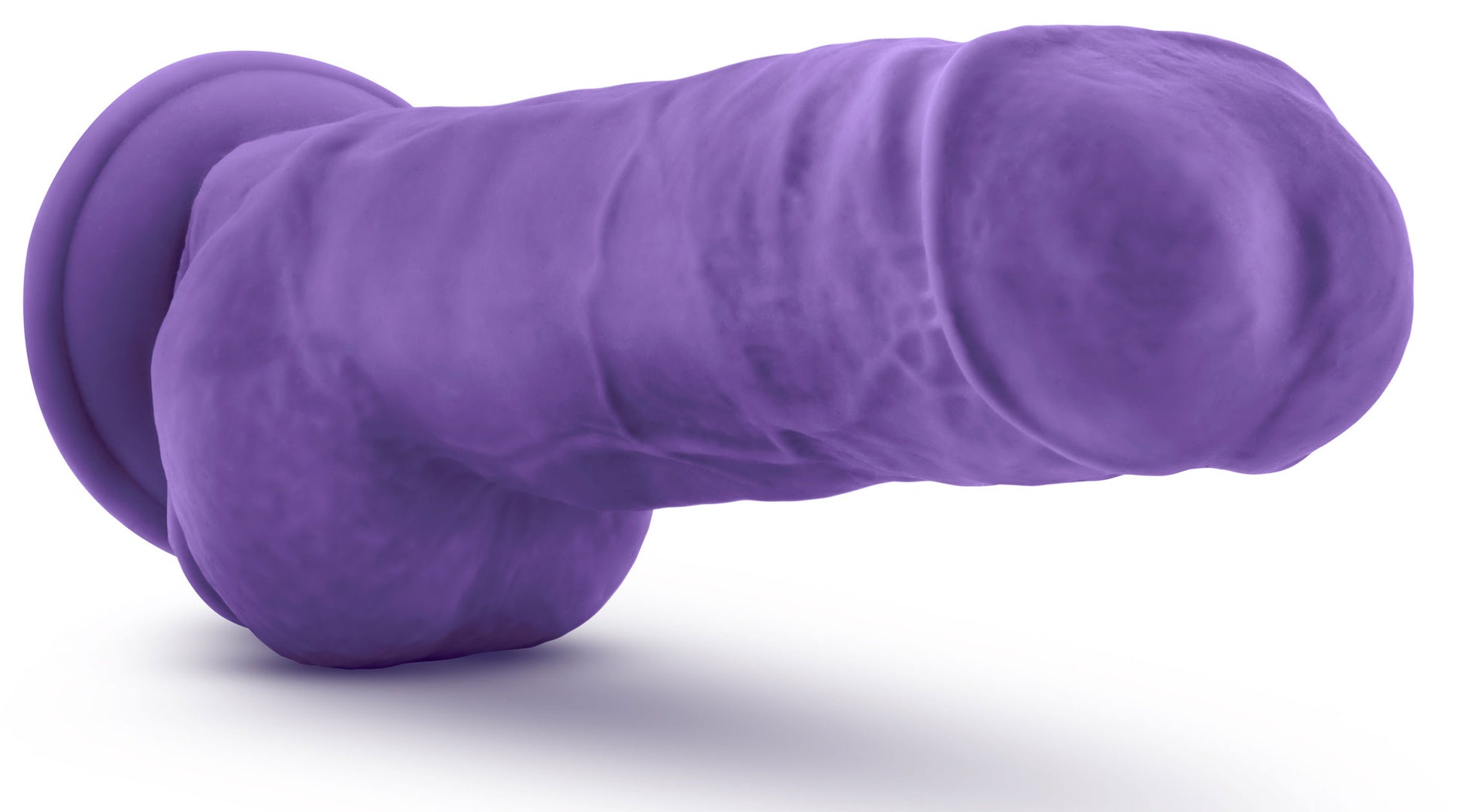 Au Naturel - Bold - Big Boy -10 Inch Dildo - Purple - Not Very Vanilla