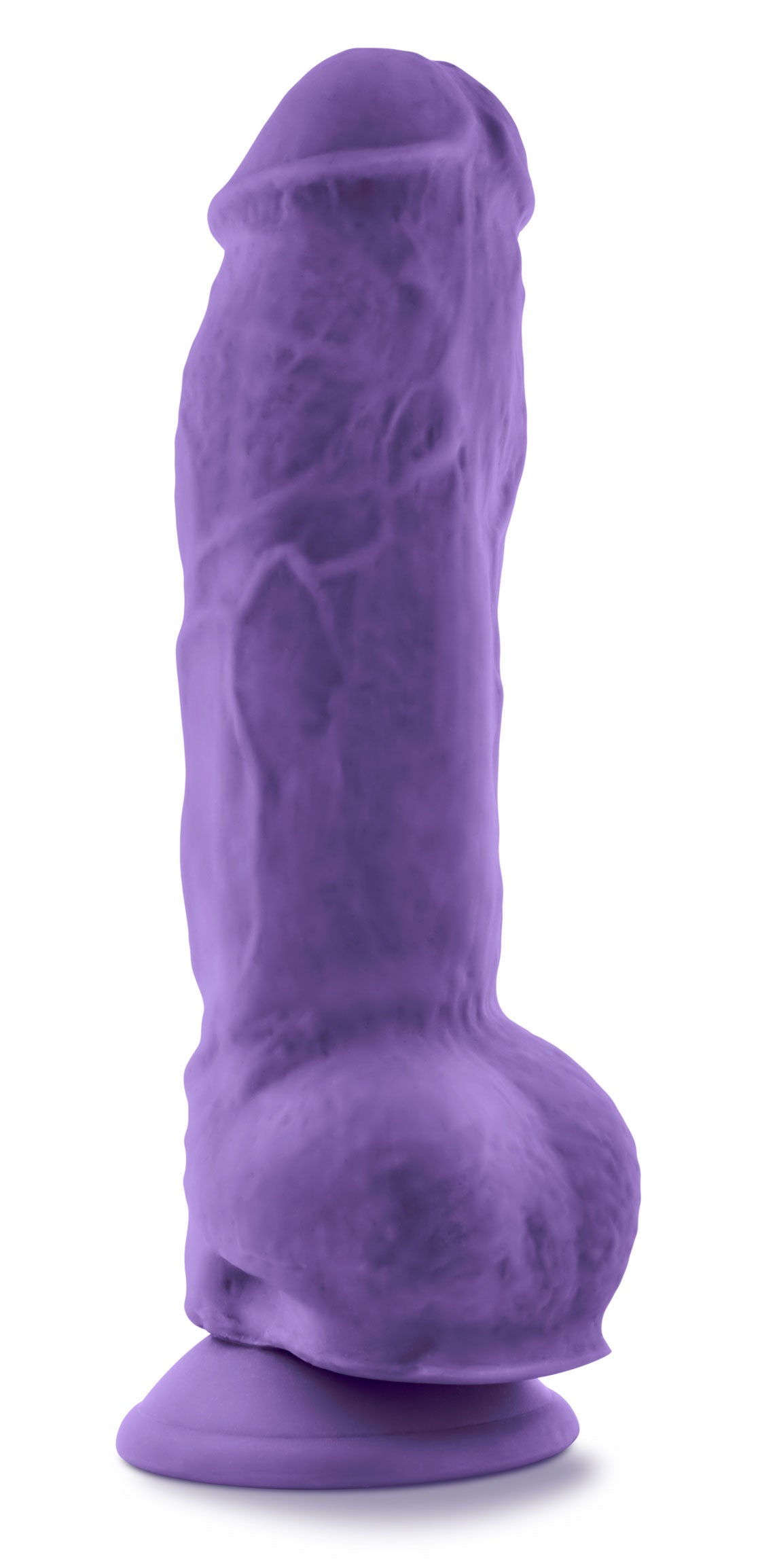 Au Naturel - Bold - Big Boy -10 Inch Dildo - Purple - Not Very Vanilla