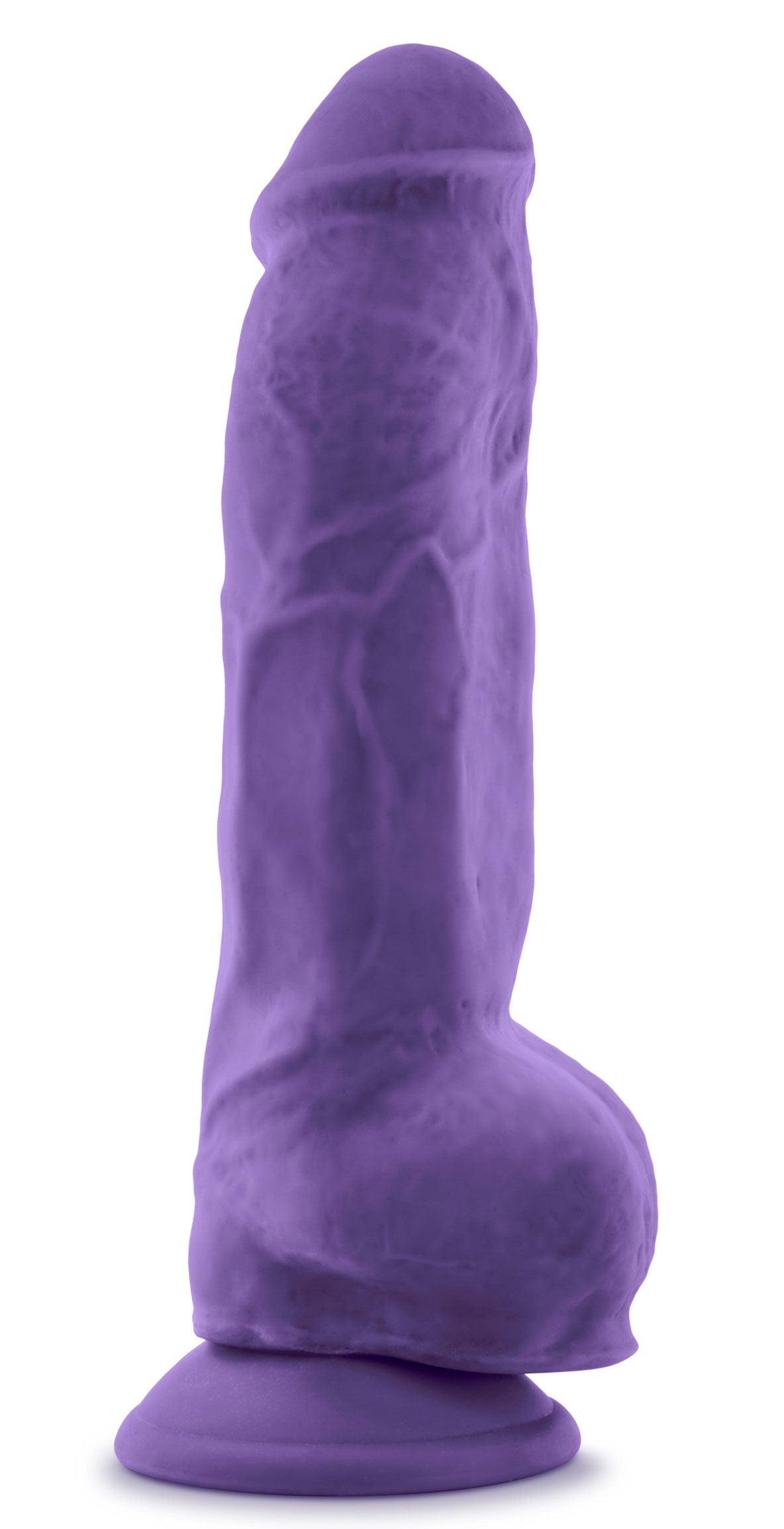 Au Naturel - Bold - Big Boy -10 Inch Dildo - Purple - Not Very Vanilla