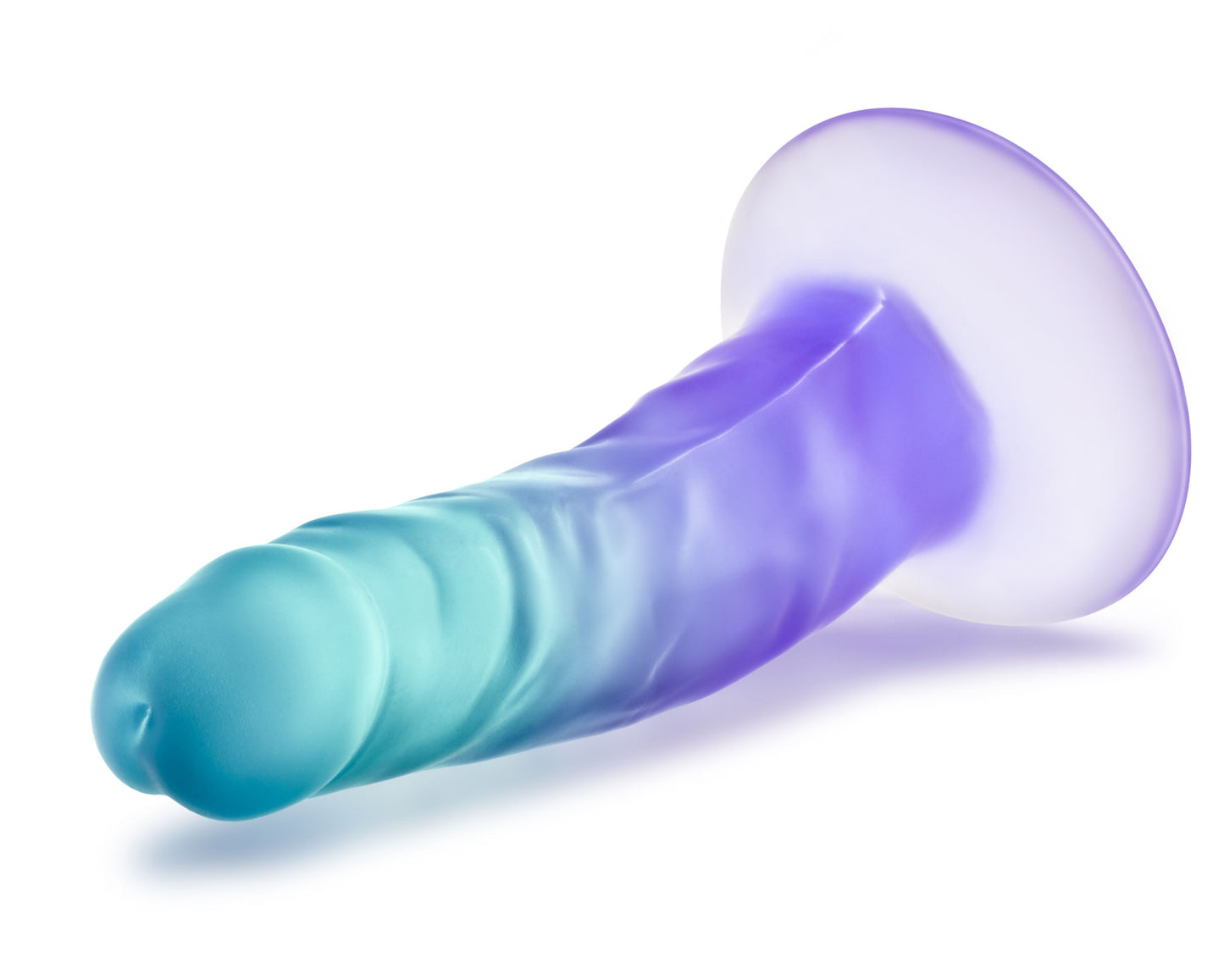 B Yours - Morning Dew - 5 Inch Dildo - Sapphire - Not Very Vanilla