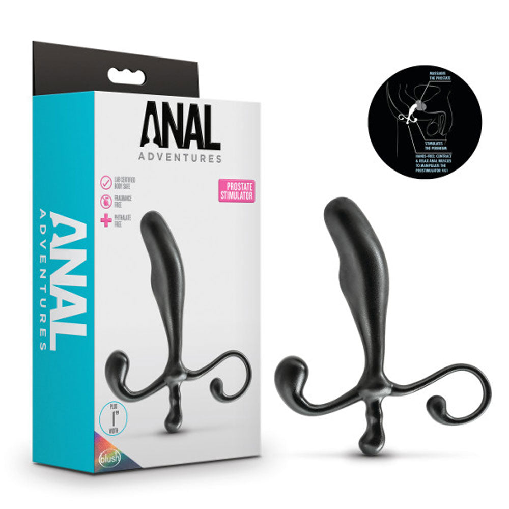 Anal Adventures - Prostate Stimulator - Black - Not Very Vanilla