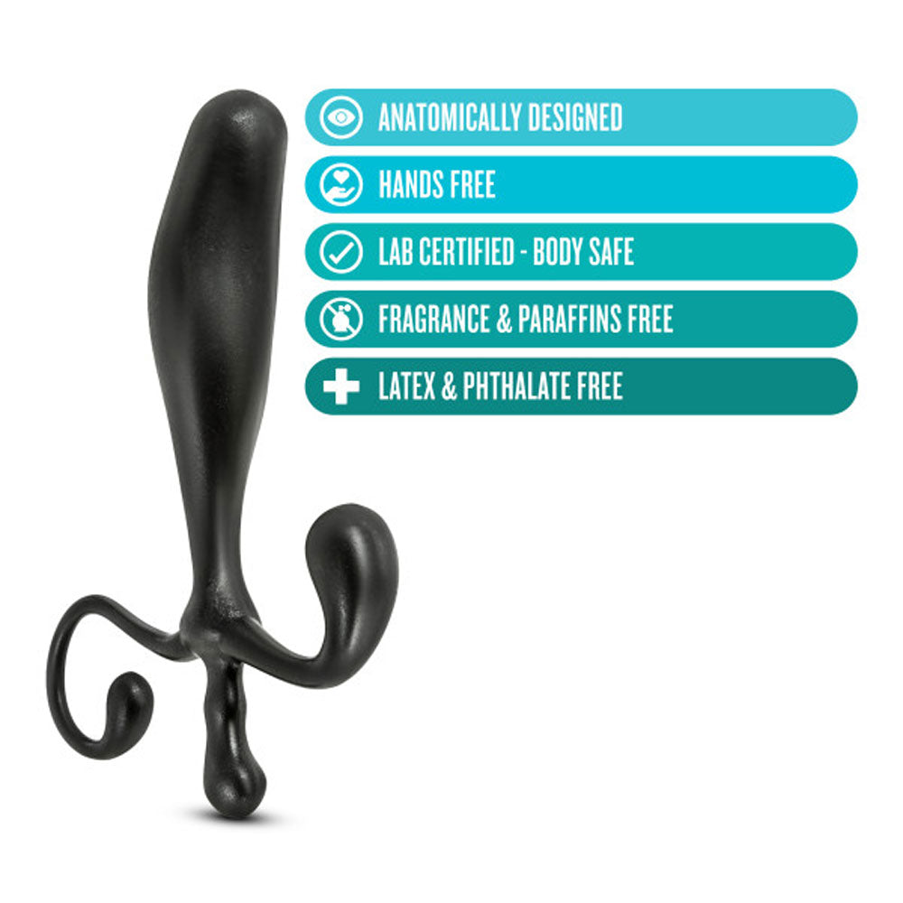 Anal Adventures - Prostate Stimulator - Black - Not Very Vanilla