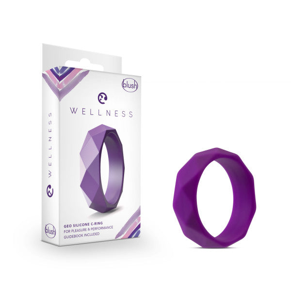 Wellness - Geo C Ring - Purple - Not Very Vanilla