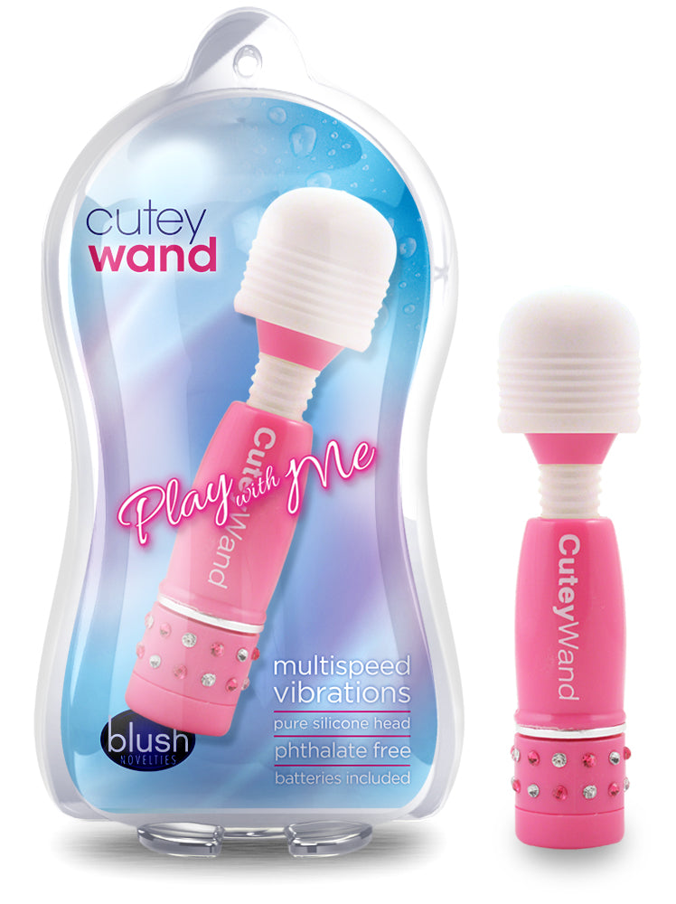 Play With Me - Cutey Wand - Pink - Not Very Vanilla