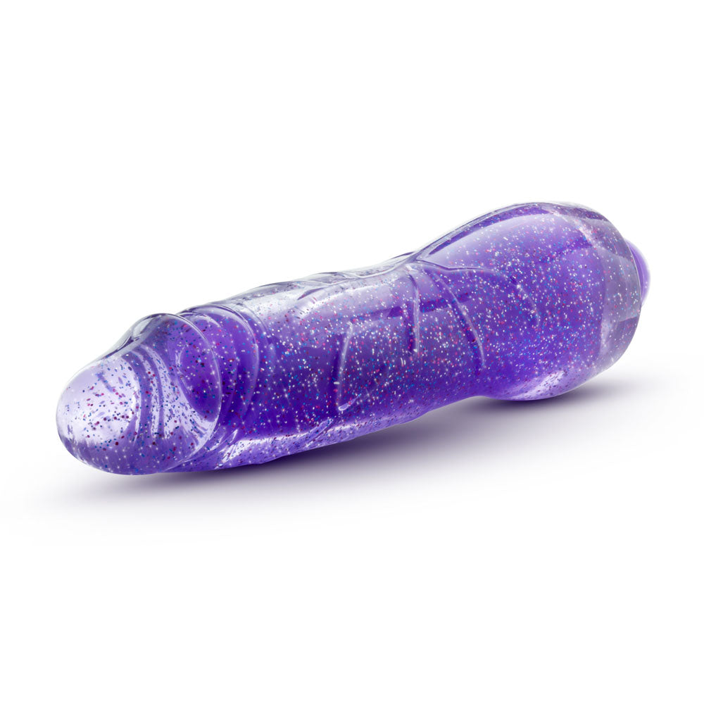 Glow Dicks - Molly Glitter Vibrator - Purple - Not Very Vanilla