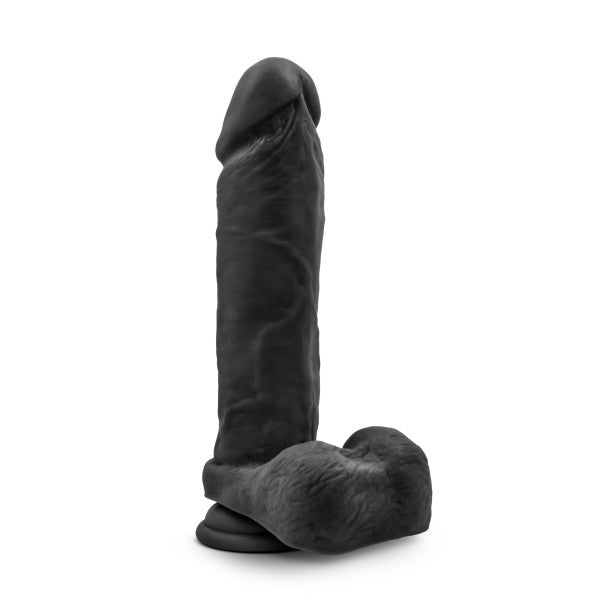 Au Natural - Bold - Massive - 9 Inch Dildo - Black - Not Very Vanilla