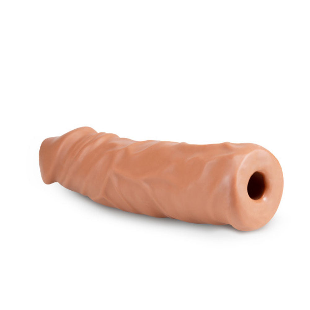 Lock on - 8 Inch Realistic Lock on Dildo - Mocha - Not Very Vanilla