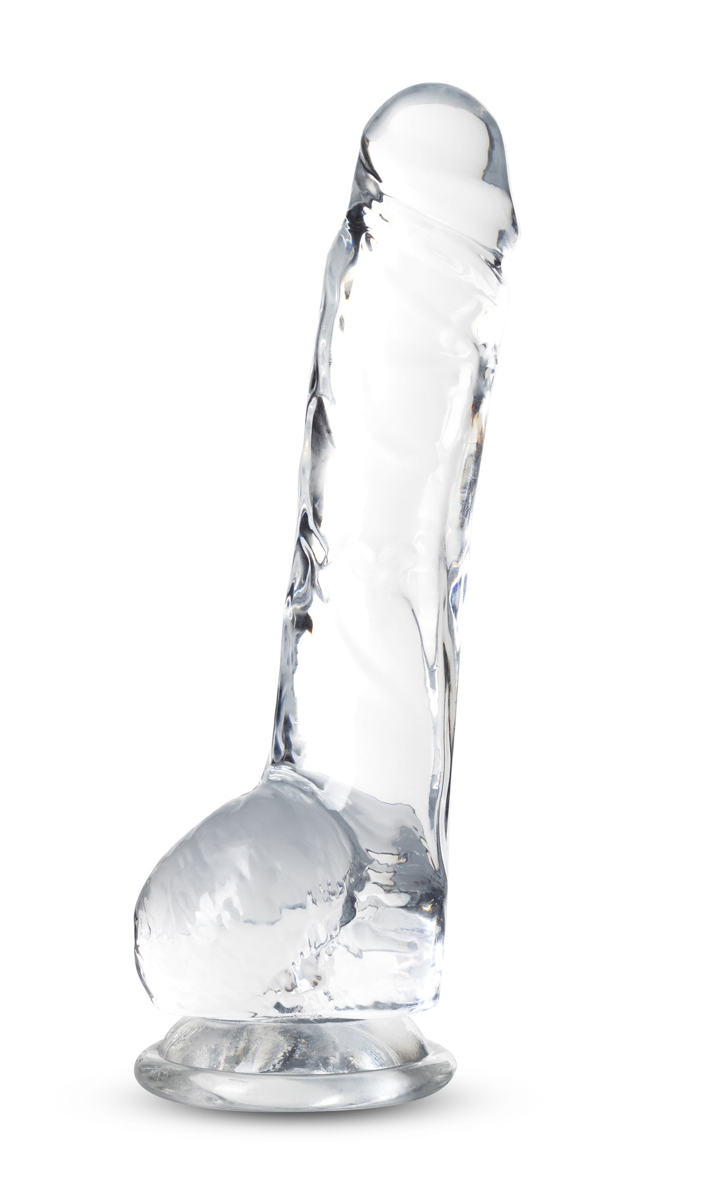 Naturally Yours - 8 Inch Crystalline Dildo - Diamond - Not Very Vanilla